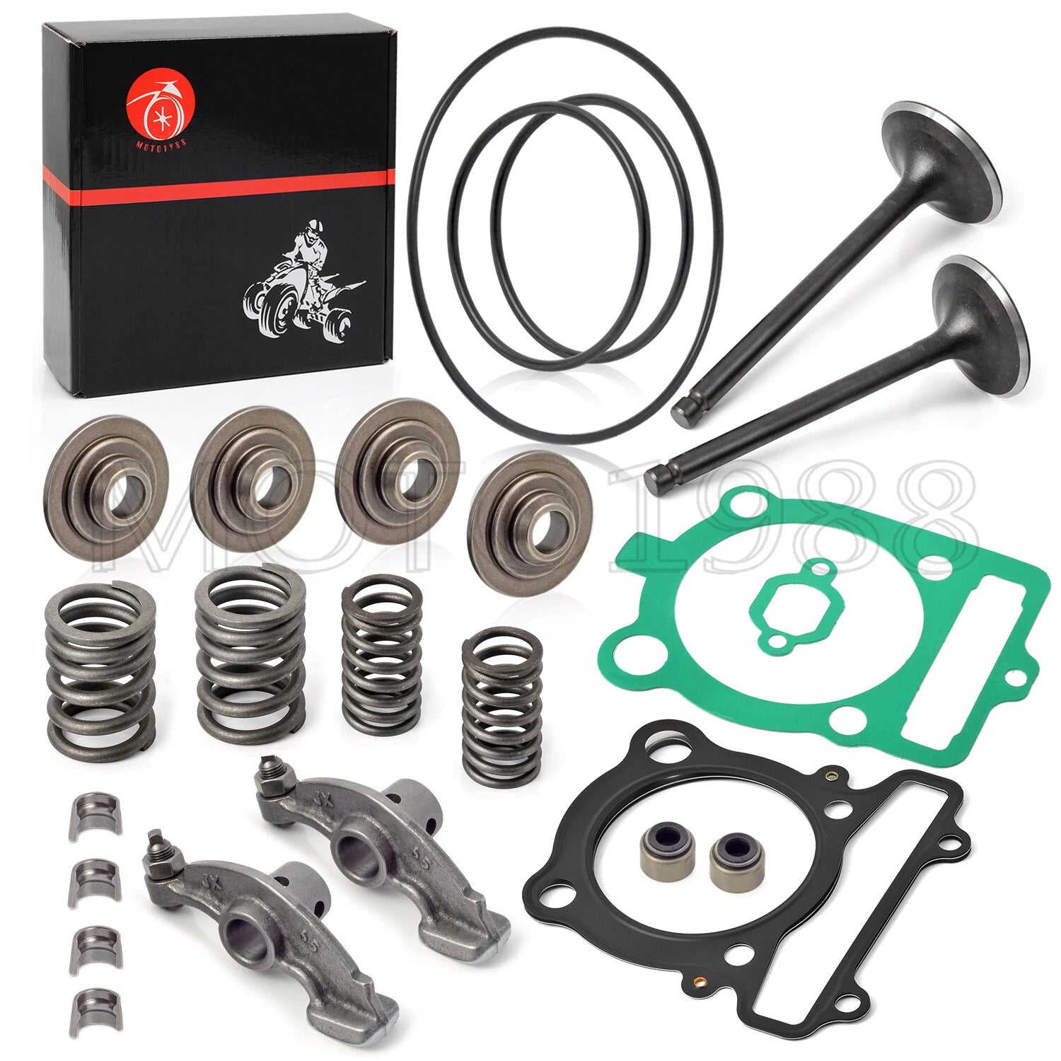 Rocker Arm & Intake Exhaust Valve Kit for Yamaha Big Bear 400 (2001–2012)