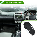 Dashboard Cover Mat for Honda Fit Jazz (2014-2019) - Black Carpet