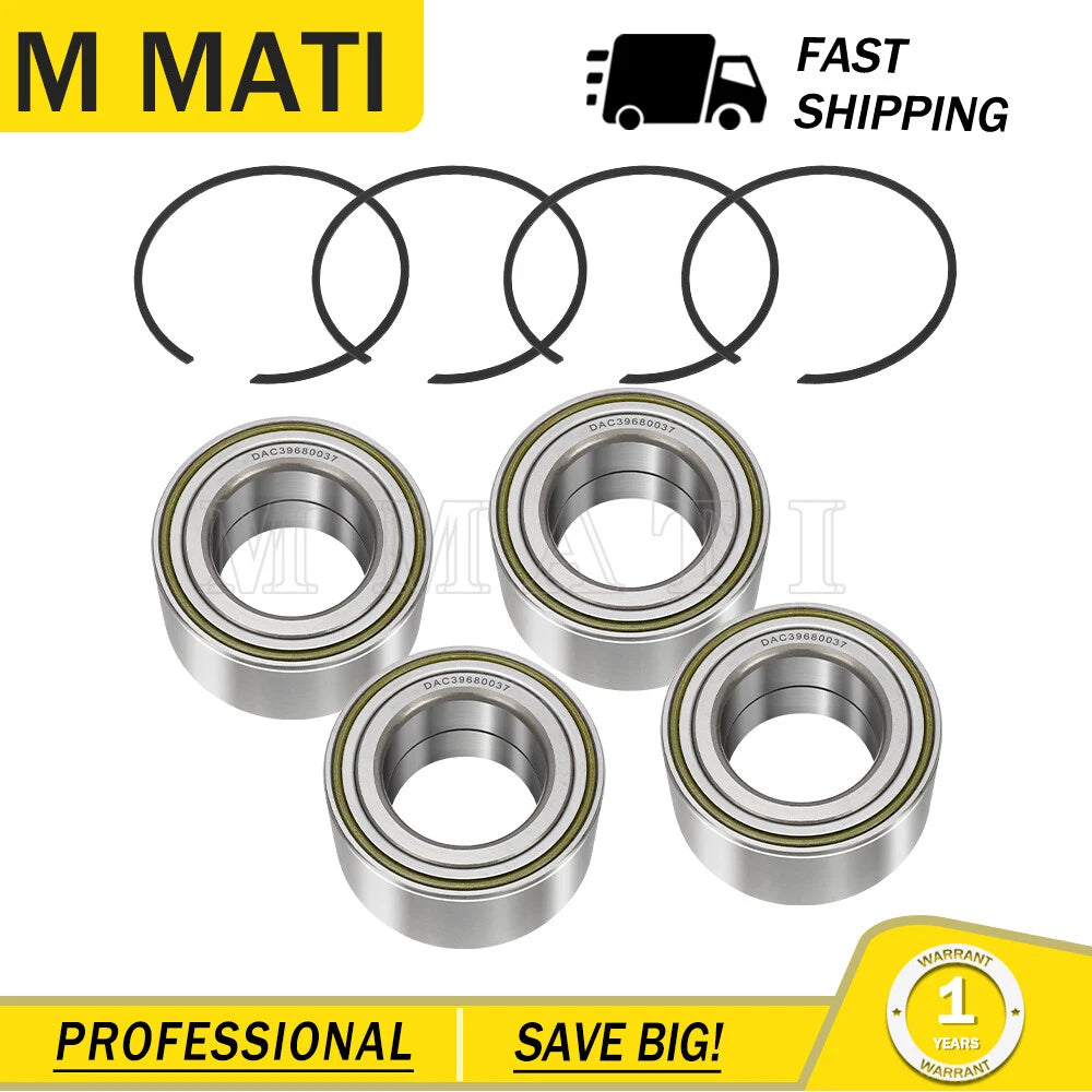 Set of 4 Wheel Bearings for Can-Am Maverick X3 R RR MAX (2017–2023)