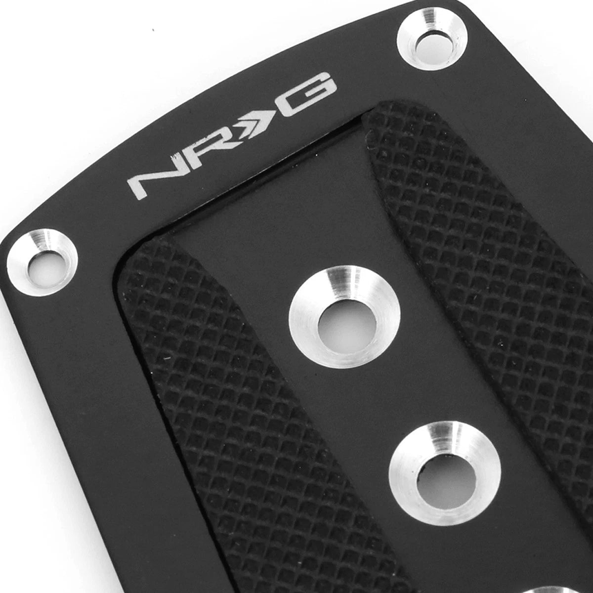 NRG Innovations PDL-250BK Aluminum AT Foot Pedal Cover for Universal Fit (2000–2023)