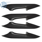 Set of 4 Door Inner Handle Pull Carrier Covers for BMW 7 Series (2010-2015)