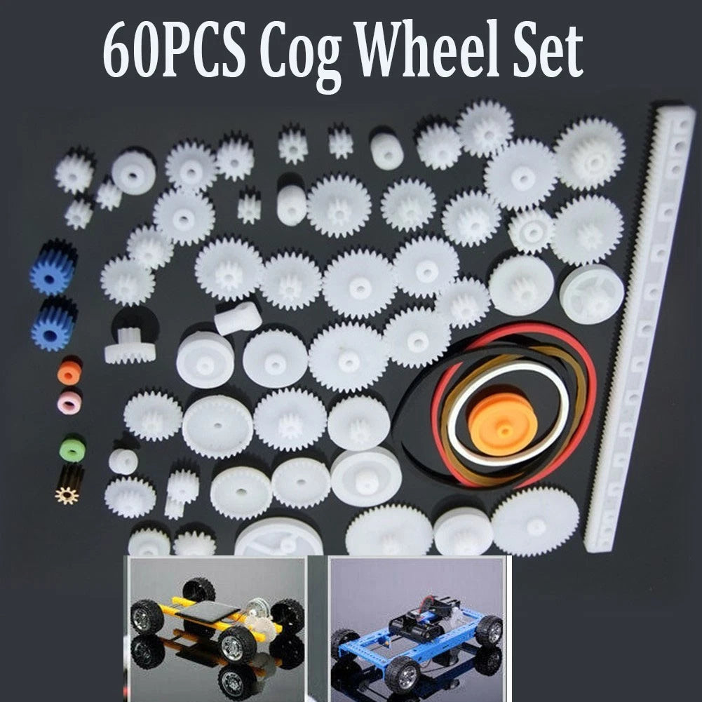 Cog Wheel Plastic Gear Pulley for Motor Robot (Children's Toy)