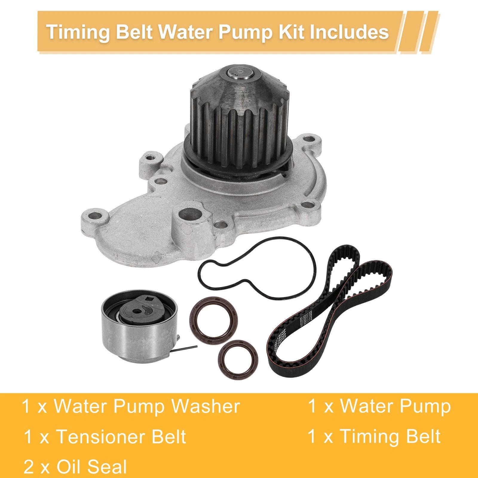 Timing Belt Water Pump Kit for Dodge Neon (1995–2005) No.TBK149BWP