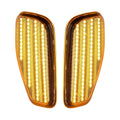 2X Clear LED Front Side Marker Lights for Jeep Renegade (2015–2022)