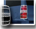 2pc. Luxury FX Chrome Taillight Bezels for 2007-2012 Chevy Suburban