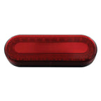 LED Turn Signal Light 6-Inch Oval Red for Universal Fit Trucks (2000–2024)