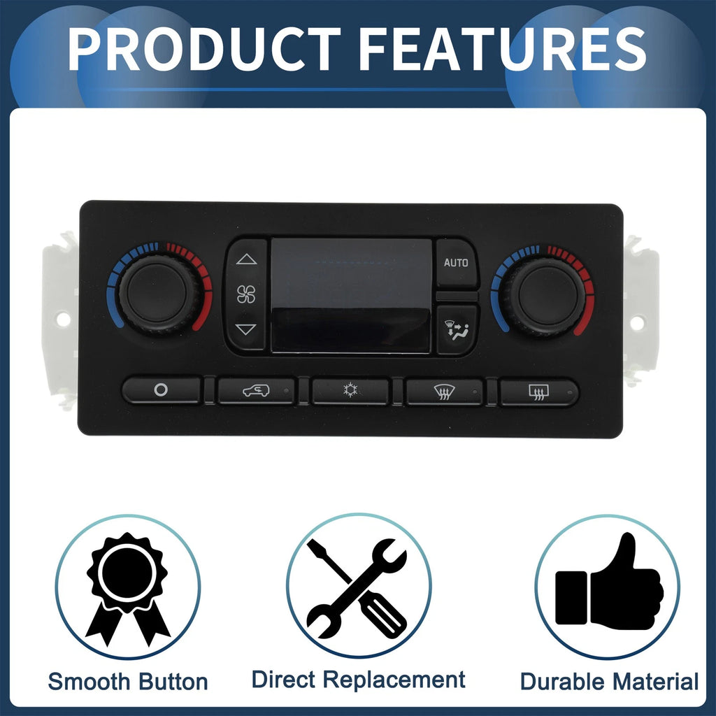 Climate Control Module No.15201969 for Chevrolet Avalanche 1500 2500 (2003–2006)
