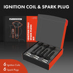 6X Ignition Coils & 6X Iridium Spark Plugs for Nissan Maxima (1995–1999)