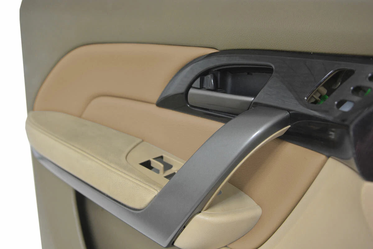 Door Panel Cover for Acura MDX (2007–2013) PVC Synthetic Leather Parchment