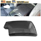 Carbon Fiber Armrest Center Console Cover Trim for BMW 3 Series (E90–E93)
