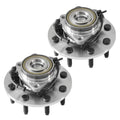 Set of 2 Front Wheel Bearings and Hubs for Dodge Ram 2500 (2003–2005)