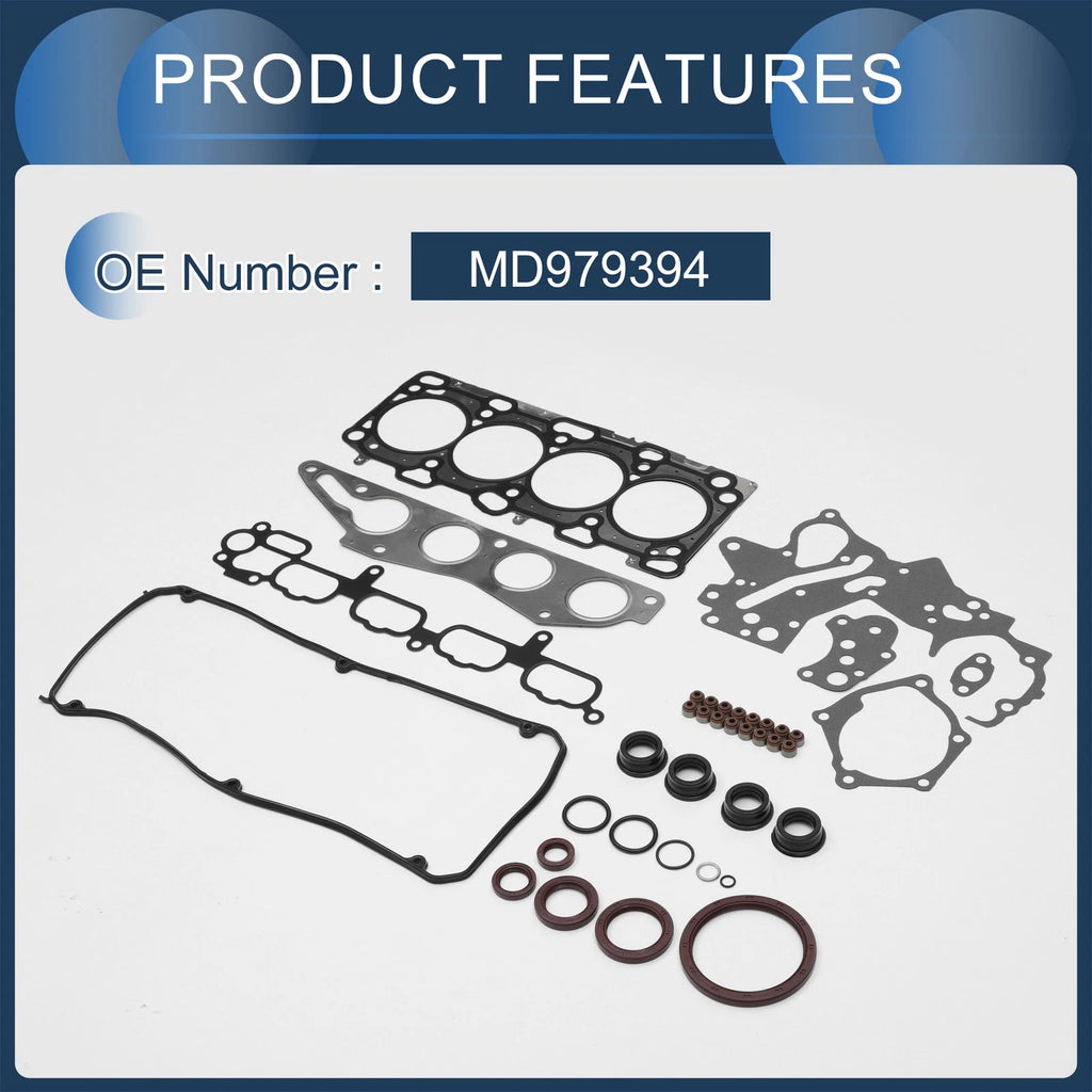 Cylinder Head Gasket Kit No.MD979394 for Mitsubishi 4G69 (2003–2008)