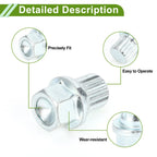 Set of 1 Wheel Lock Lug Nut Removal Key Socket 7/19PT for Audi VW 