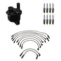 Set of 8 Denso Ignition Coil Wires & Bosch Platinum Spark Plugs for Corvette V8 (1997–2004)