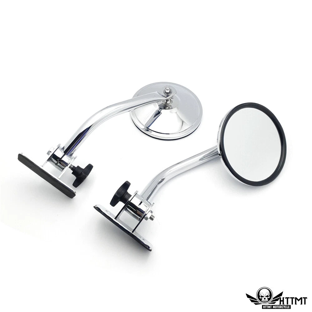 Mirror Relocation Pair for Jeep Wrangler TJ JK (1997–2017) Chrome