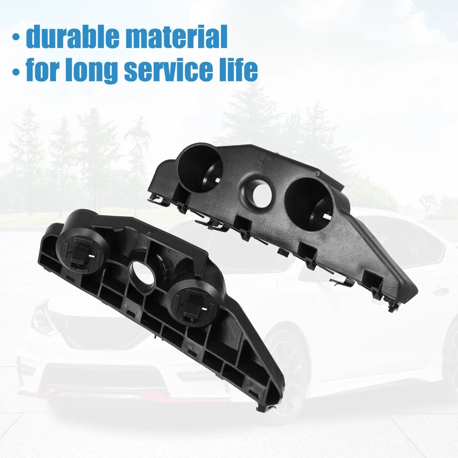 1 Pair Front Bumper Bracket Retainer for Nissan Altima (2016–2018)