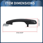 Rear Right Door Handle for Hyundai Tucson (2005–2009)