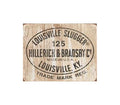 Vintage Replica Tin Metal Sign for Louisville Slugger Baseball Bat (1866)