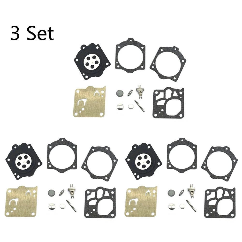 3X Chainsaw Carburetor Kit for Husqvarna 365, 372 (K10-RWJ)
