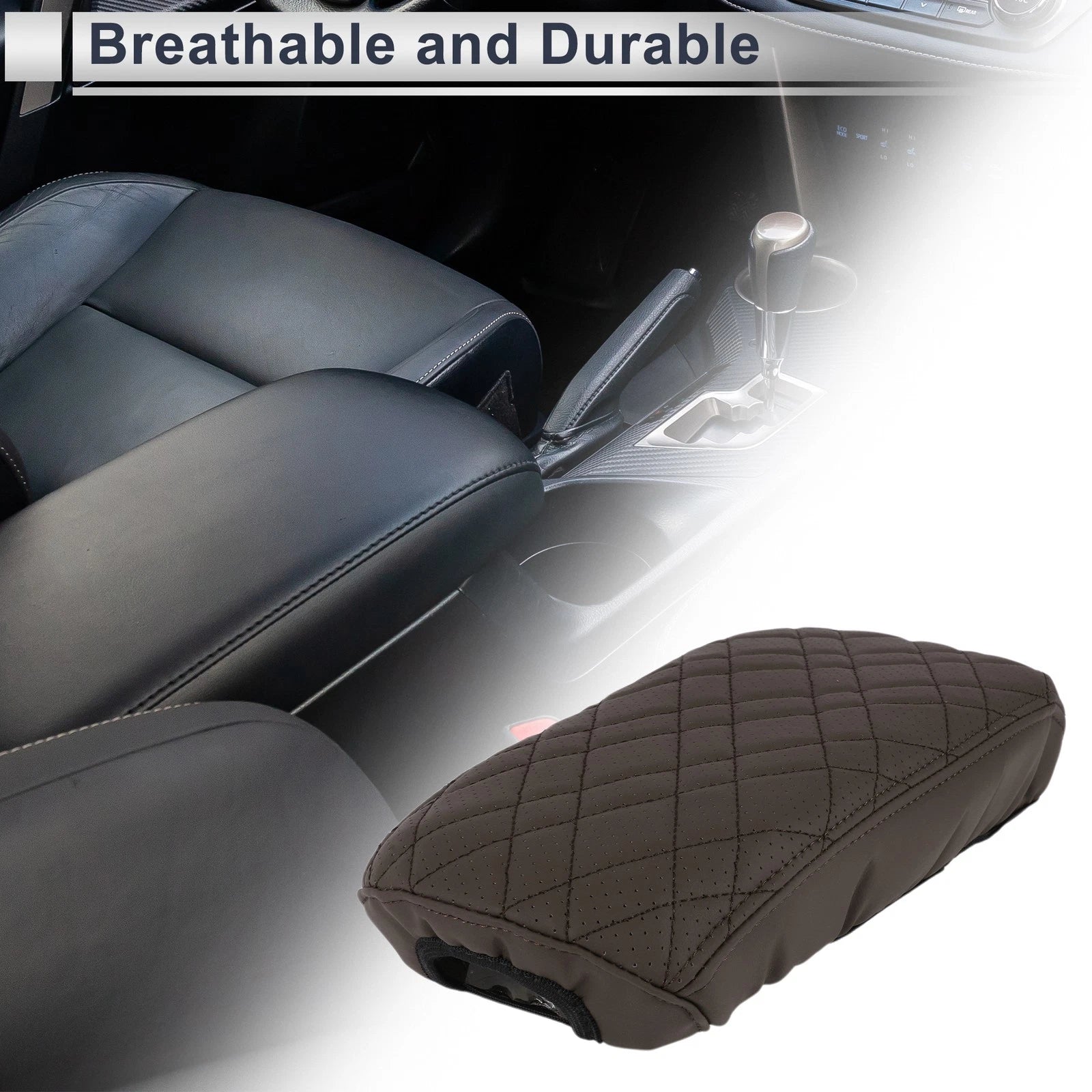 Center Console Cover for BMW 1 Series (2012–2018) Deep Brown 1 Pc