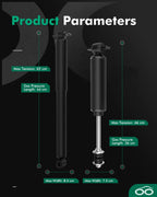Front Rear Shocks Struts for Chevrolet C2500 (1992–1998)