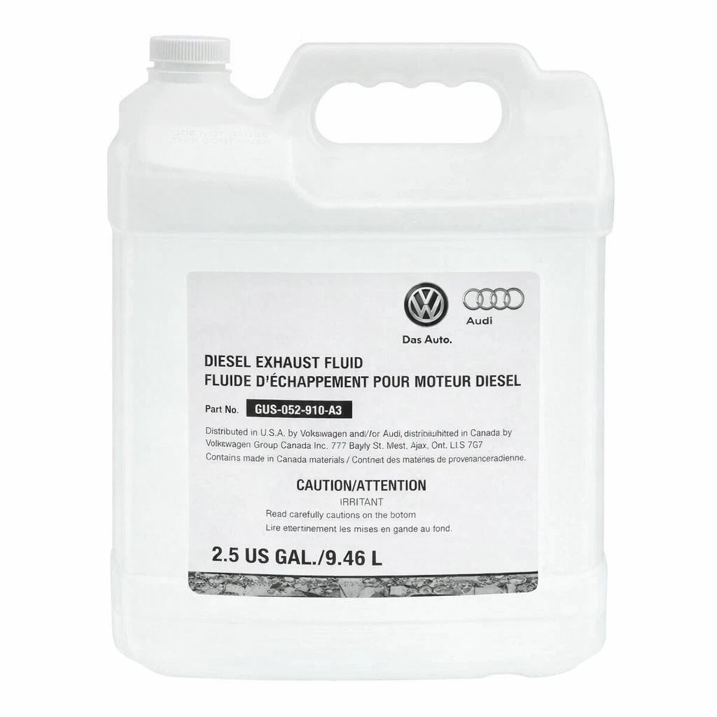 Genuine OEM Diesel Exhaust Fluid (DEF) for VW Touareg, Passat, Jetta (GUS052910A3)