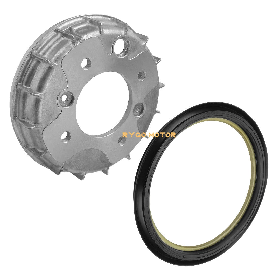 Front Brake Drum Hub & Seal Kit for Honda Rancher 350 TRX350 (2000–2006)