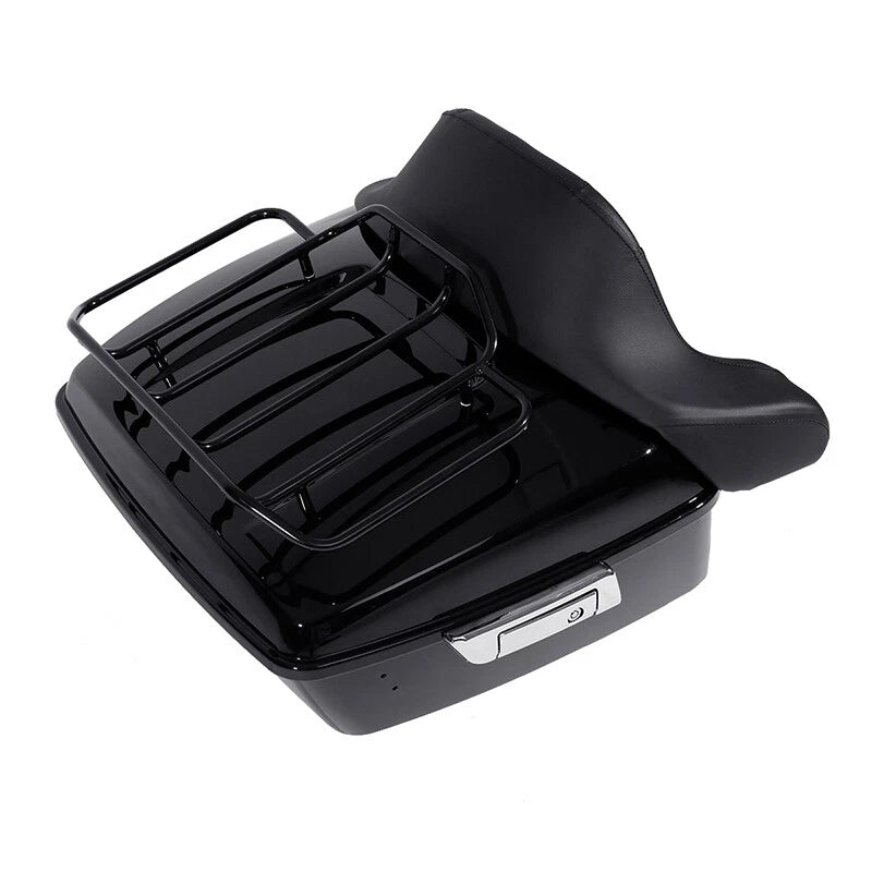 Trunk Backrest Rack Speaker Mount for Harley Touring Road Glide (2014–2026)