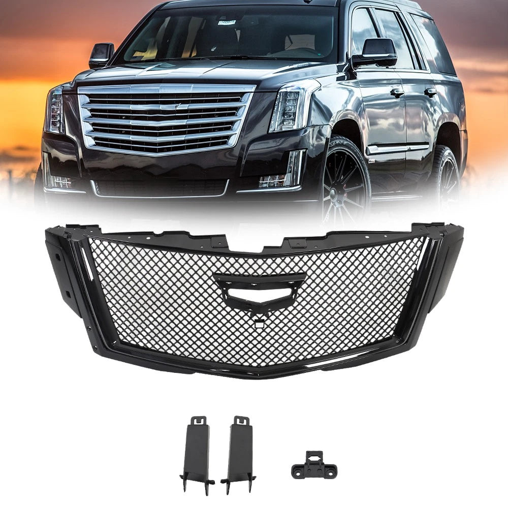 Front Upper Center Mesh Grille for Cadillac Escalade (2015–2020)
