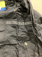 Captains Jacket for Calcutta WMCSJ-L (Waterproof, Breathable, Black, Large)