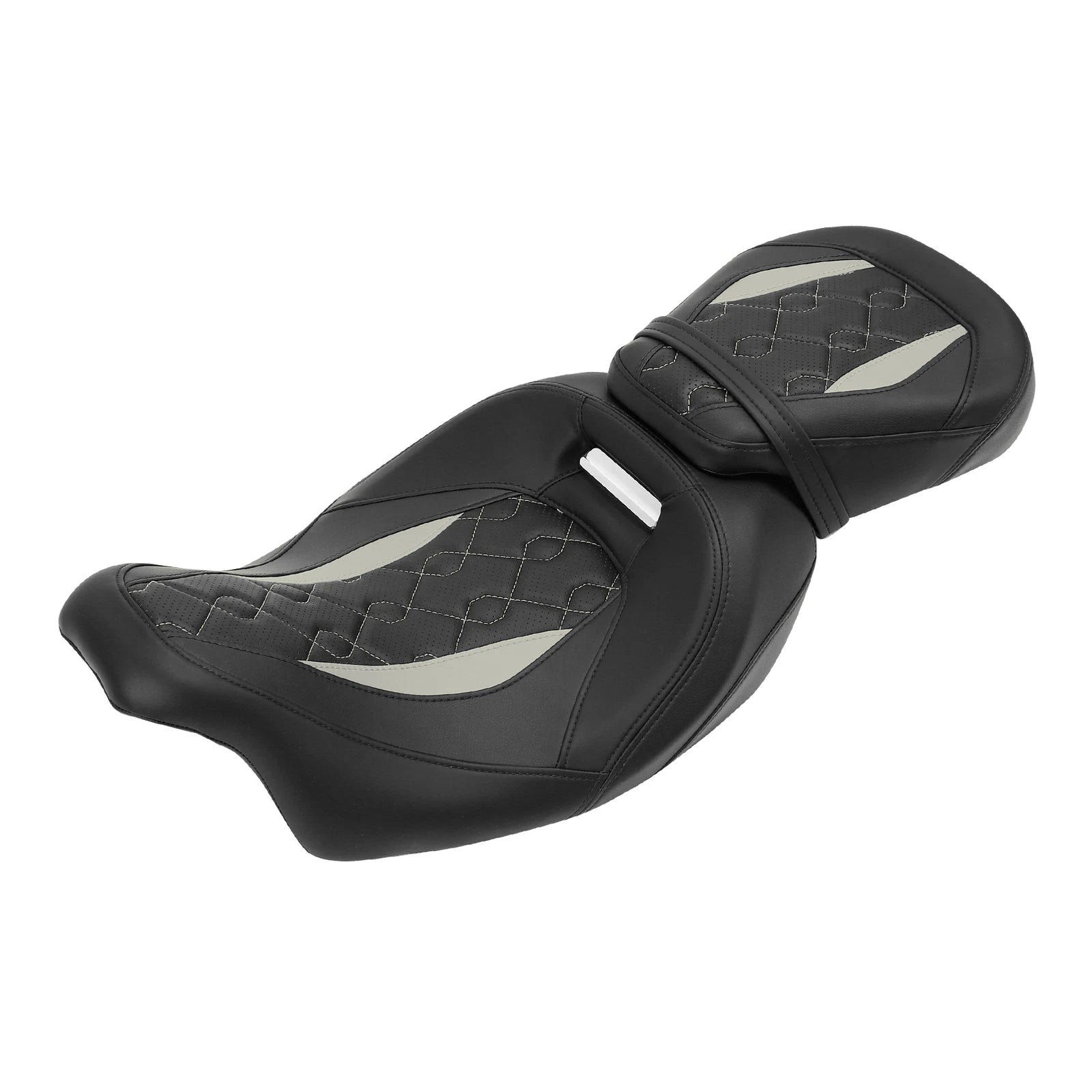 Driver Passenger Seat for Harley Touring Street Road Glide (2009–2023) Black