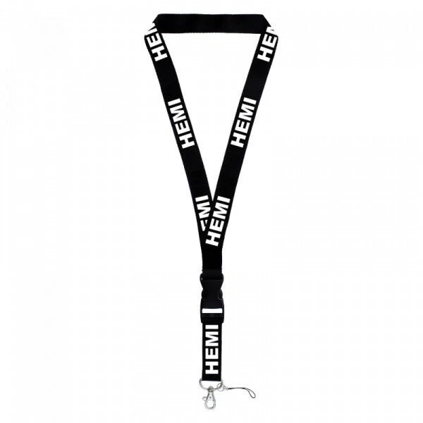 HEMI Logo Keychain Lanyard for Chrysler Dodge Jeep Ram (2009–2021)