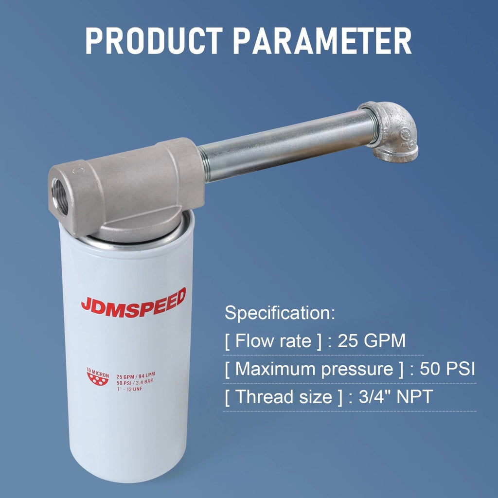 Particulate Filter for Diesel Gas Transfer Tanks (Fits 18GPM)
