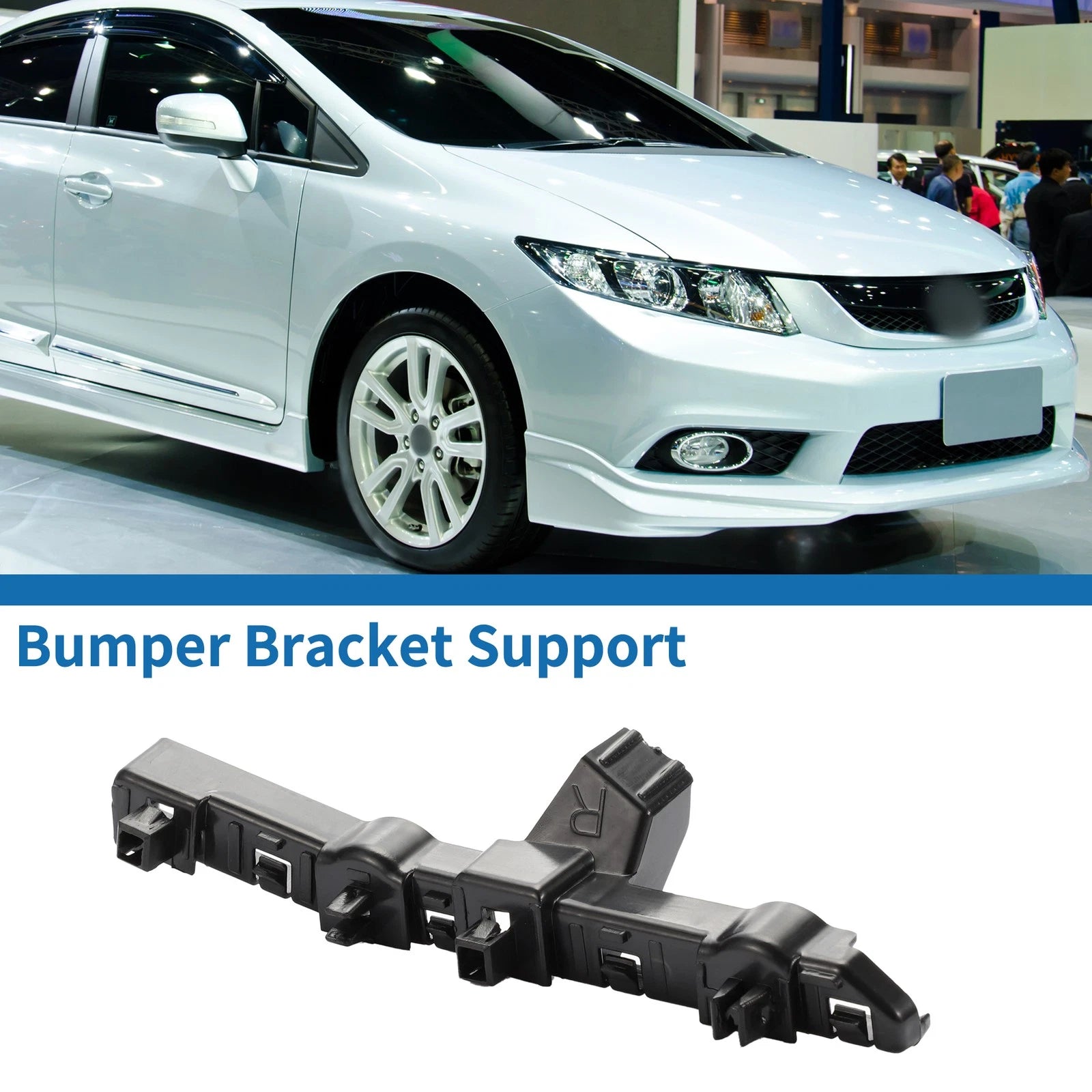 1pc Right Front Bumper Retainer Bracket No. 62222DF30A for Nissan Rogue Sport (2017–2022)