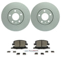 Bosch QuietCast Rear Rotors & Ceramic Brake Pad Kit for Mazda 6 (2014–2015)