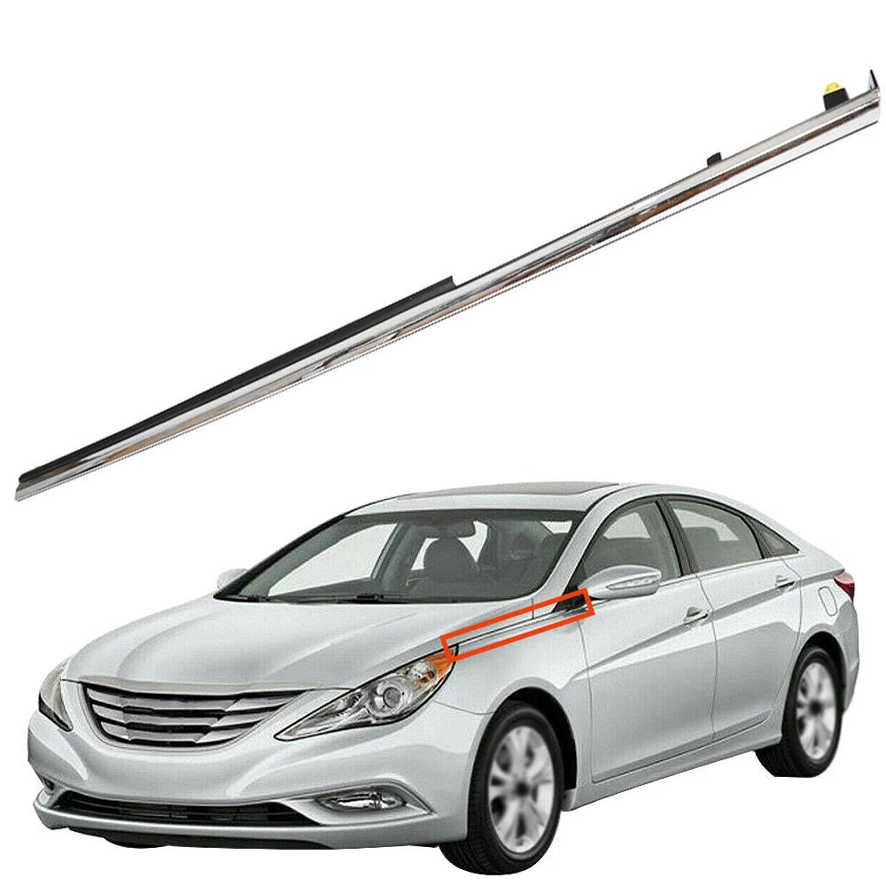 Chrome Molding Garnish for Hyundai Sonata (2012-2014) Driver Side