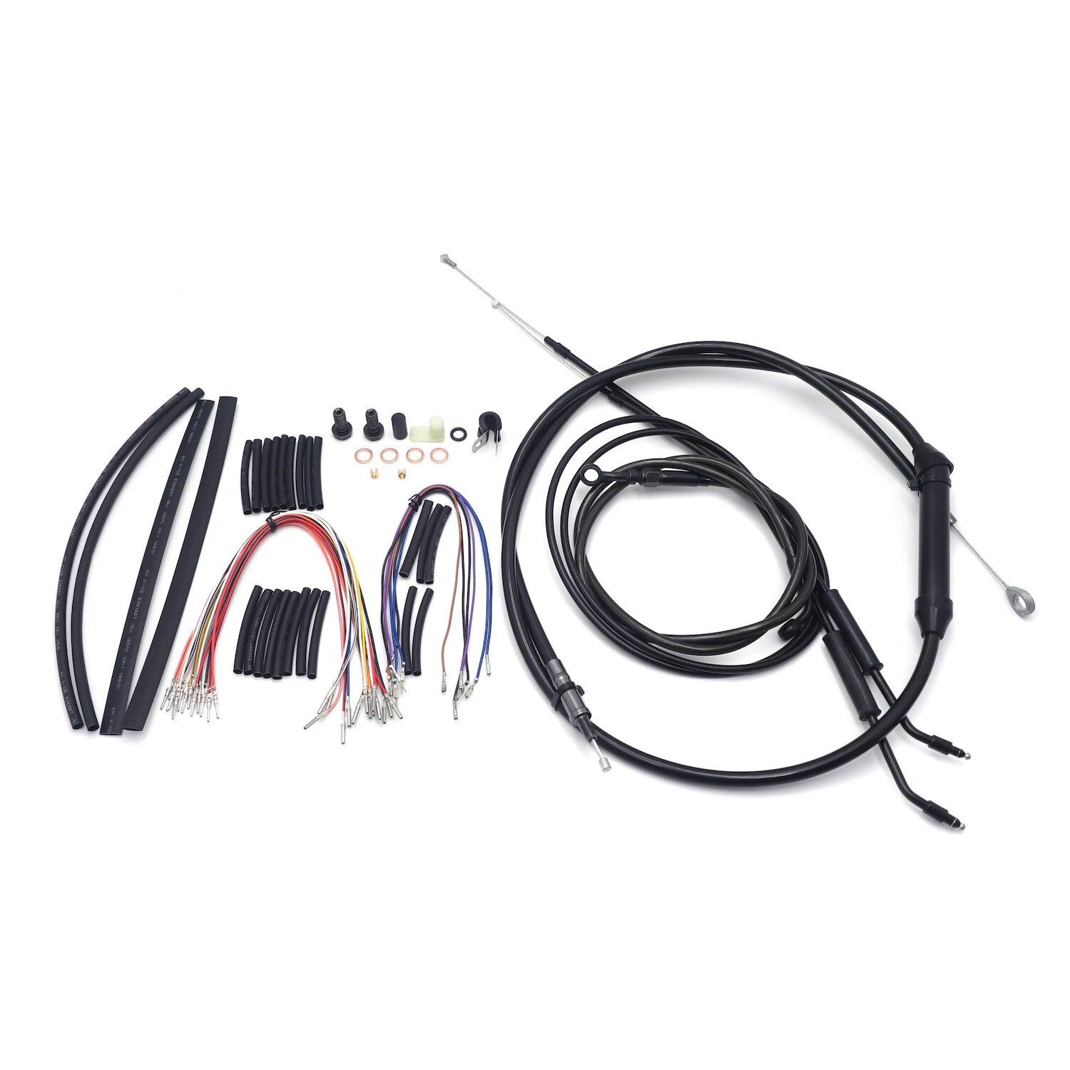 16" Extended Line Cable for Harley Dyna (2007–2008, 2010–2011)