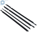 Set of 2 Window Weatherstrip Sweep Belt Outer for Toyota RAV4 (2006–2008)
