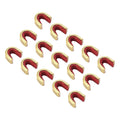 Nocking Points Tools for Bow String (0.35g/pc, Brass Buckle Clip)