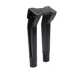 Black 10" Pullback Handlebar Risers Clamp for Harley 1" Handlebar