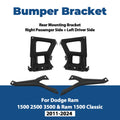 Rear Bumper Mounting Brackets Set for Dodge Ram 1500/2500/3500 (2009–2018)