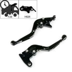 Adjustable Brake Clutch Levers for Honda CBR929RR (2000–2001) Black