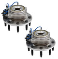 Set of 2 Front Moog Wheel Bearing & Hub Assemblies for Chevy GMC Hummer H2 (2003–2009)