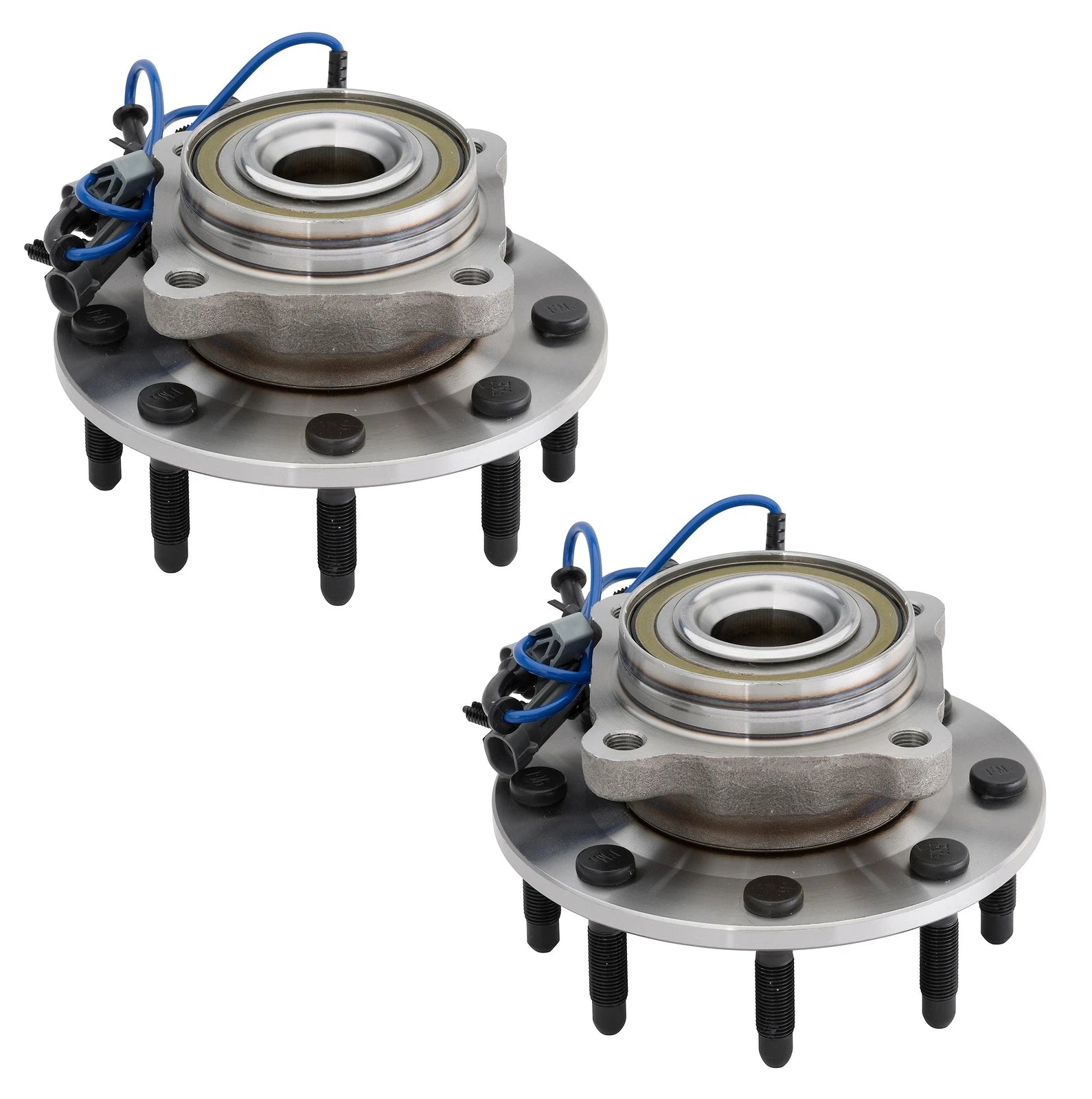 Set of 2 Front Moog Wheel Bearing & Hub Assemblies for Chevy GMC Hummer H2 (2003–2009)