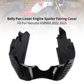 Belly Pan Lower Engine Spoiler Cover for Yamaha XSR900 (2022–2025) Black