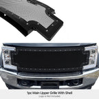 Upper Black Mesh Grille for Ford F-250/F350 (2017-2019)