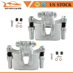 Rear Pair Brake Calipers for Mitsubishi Endeavor (2004–2008) w/ Bracket