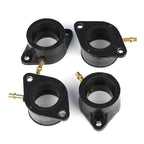 4 Pcs Carburetor Intake Manifold Boots for Kawasaki KZ1000 KZ1100 (1977-1983)