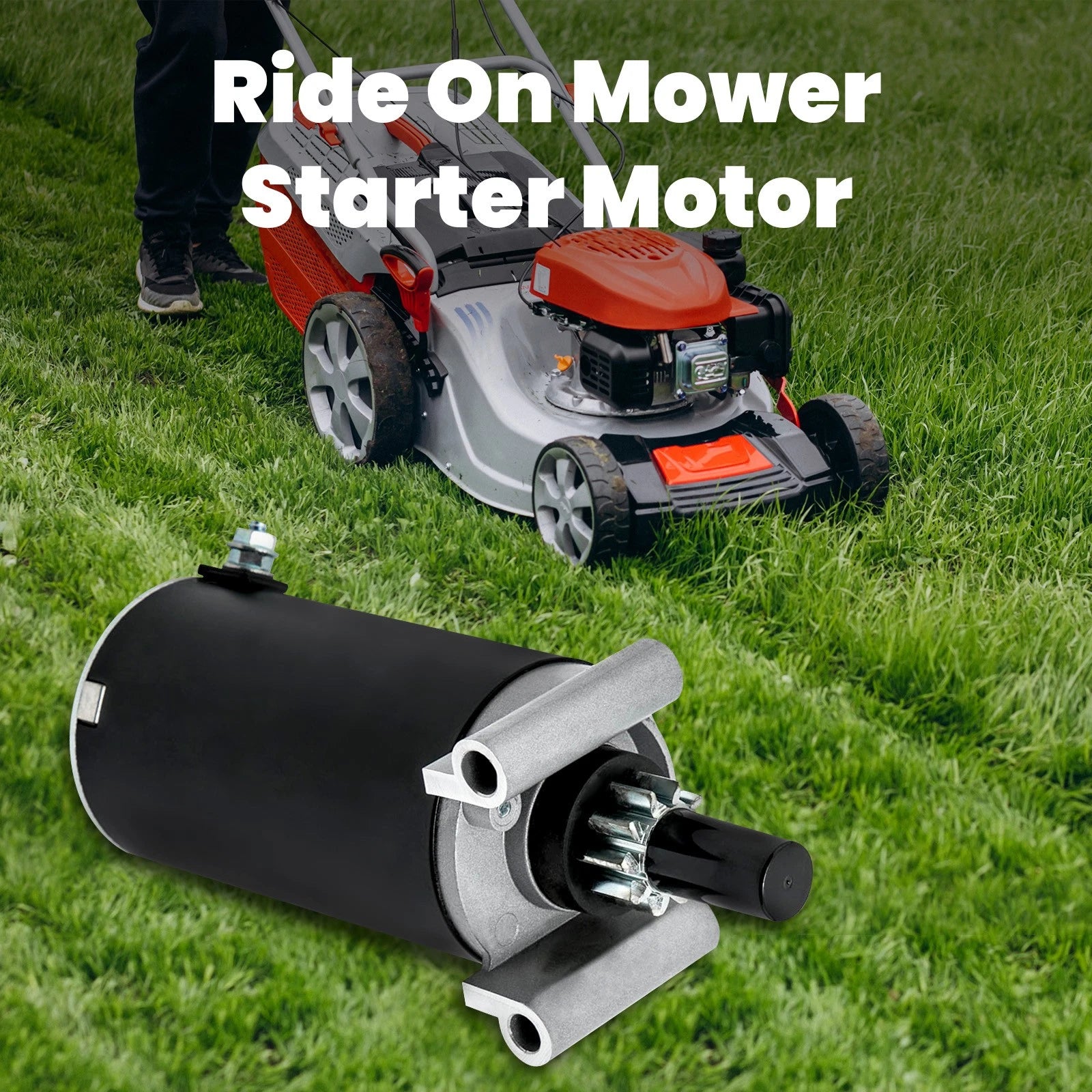 Starter Motor for Toro Cub Cadet Tractors (12V 10 Teeth) (2005–2018)