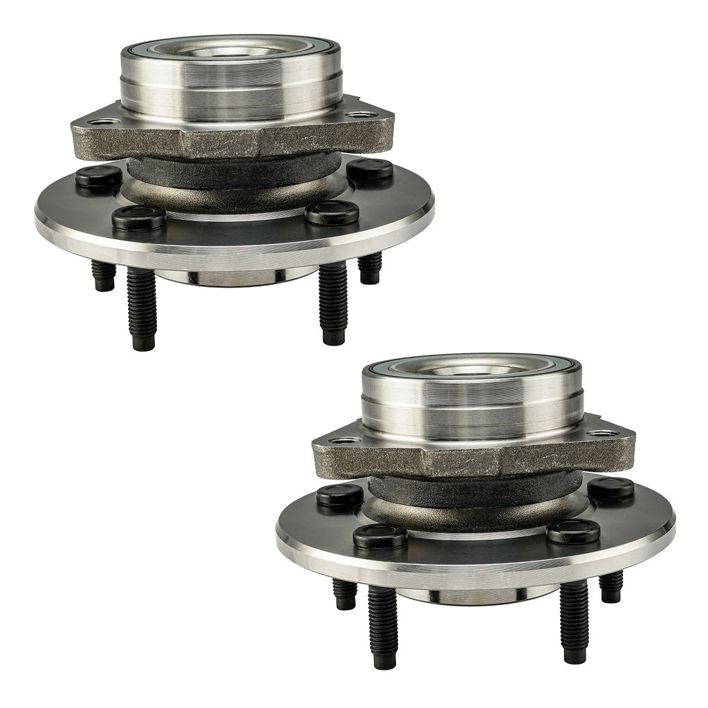 2x Front Wheel Hub & Bearing Assembly for 1997-2000 Ford F-150 4WD (XL3Z1104BC)